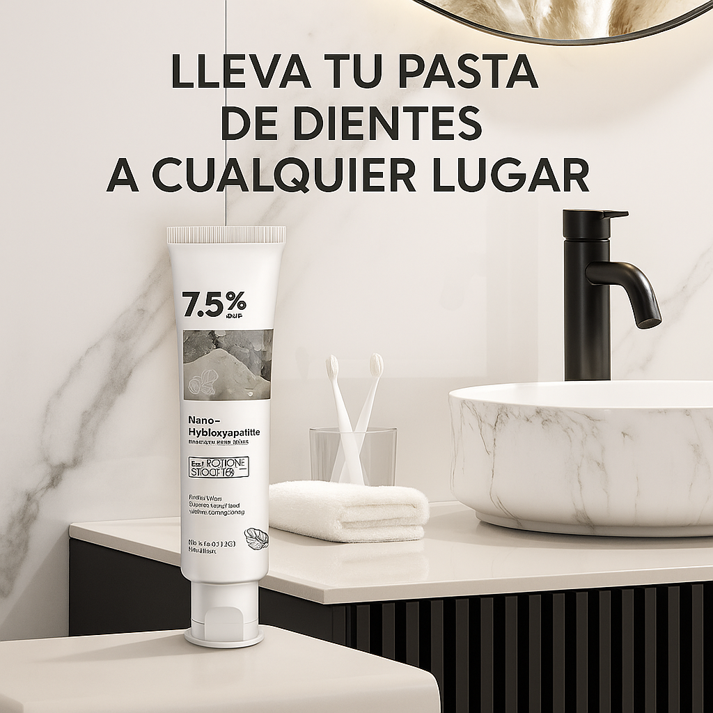 LÜMA Teeth™ Pasta Dental de Nano-Hidroxiapatita