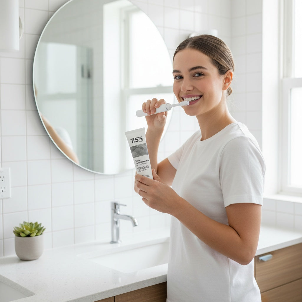 LÜMA Teeth™ Pasta Dental de Nano-Hidroxiapatita