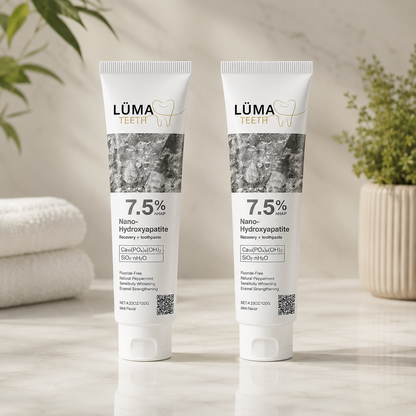 LÜMA Teeth™ Pasta Dental de Nano-Hidroxiapatita