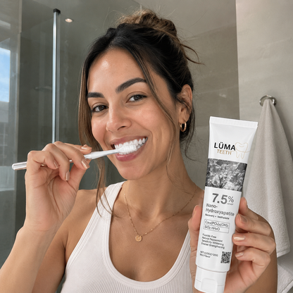 LÜMA Teeth™ Pasta Dental de Nano-Hidroxiapatita