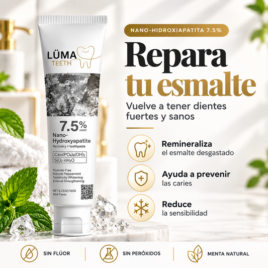 LÜMA Teeth™ — Pasta Dental Restauradora
