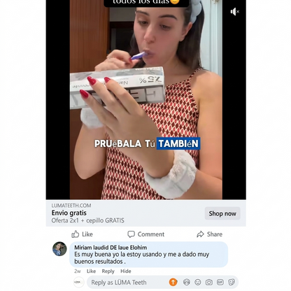 LÜMA Teeth™ Pasta Dental de Nano-Hidroxiapatita