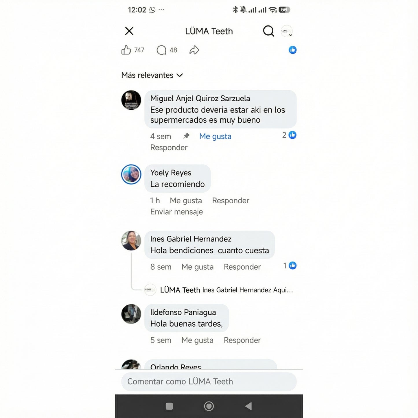 LÜMA Teeth™ Pasta Dental de Nano-Hidroxiapatita